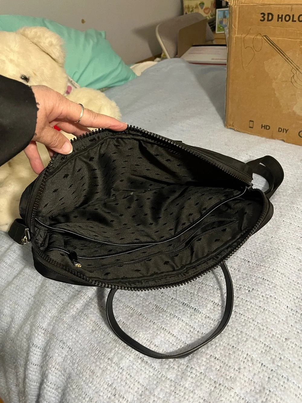 kate spade Black Laptop Bag with Shoulder Strap